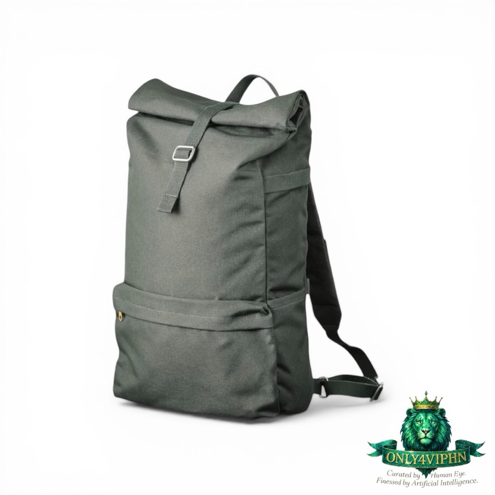 Ikea DRÖMSÄCK Tote Laptop Backpack Convertible Olive Green 21L Camping Daily Bag